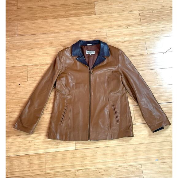 Handmade Vintage Lambskin Jacket Men Sz S Florence Italy Leather Indie Grunge - Picture 14 of 14
